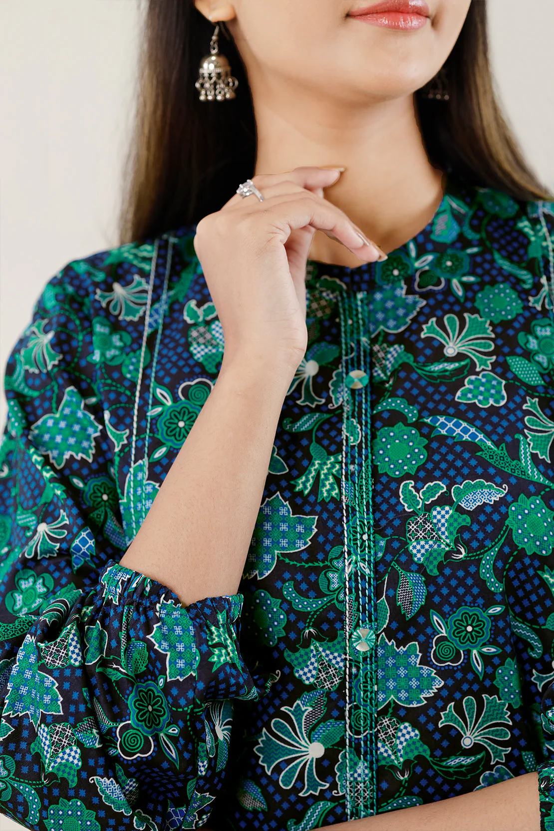 Unstitched Printed Lawn 3 Piece - Image 6