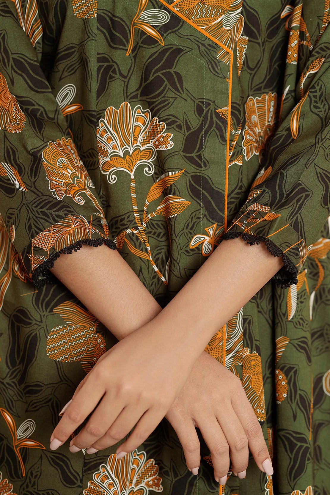 Unstitched Printed Lawn 3 Piece - Image 7