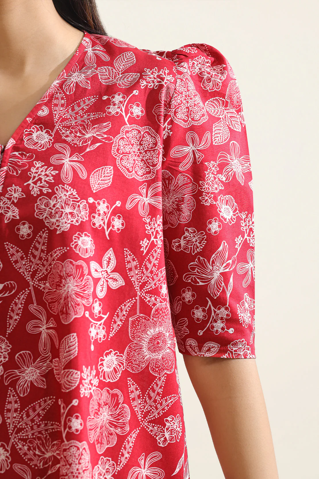 Unstitched Printed Lawn 3 Piece With Zari Dupatta - Image 6