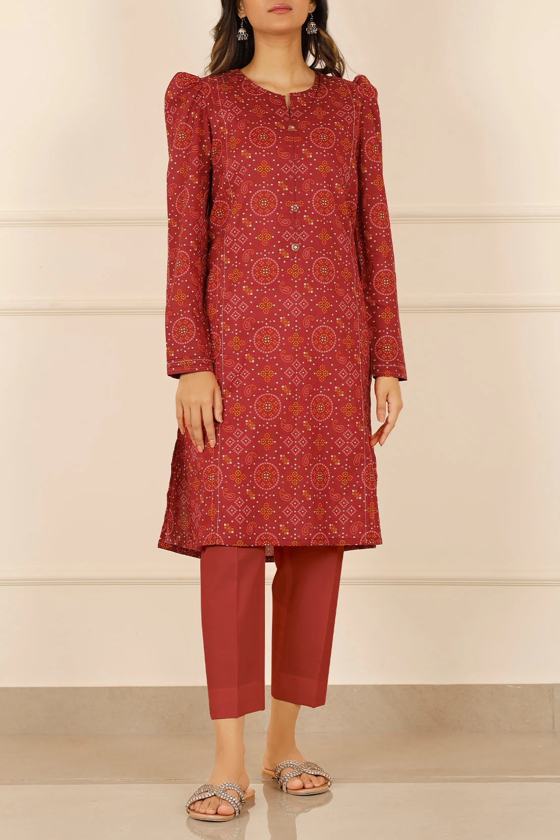 Unstitched Printed Lawn 3 Piece - Image 3