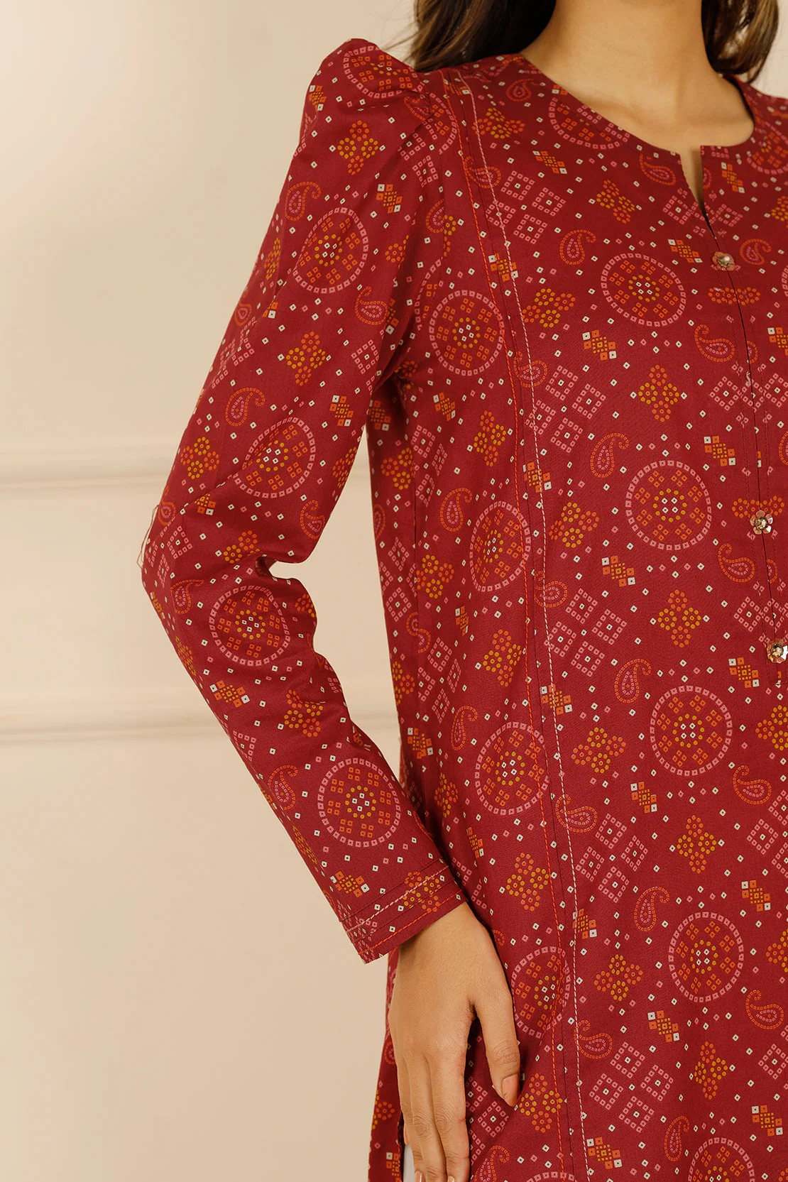 Unstitched Printed Lawn 3 Piece - Image 6