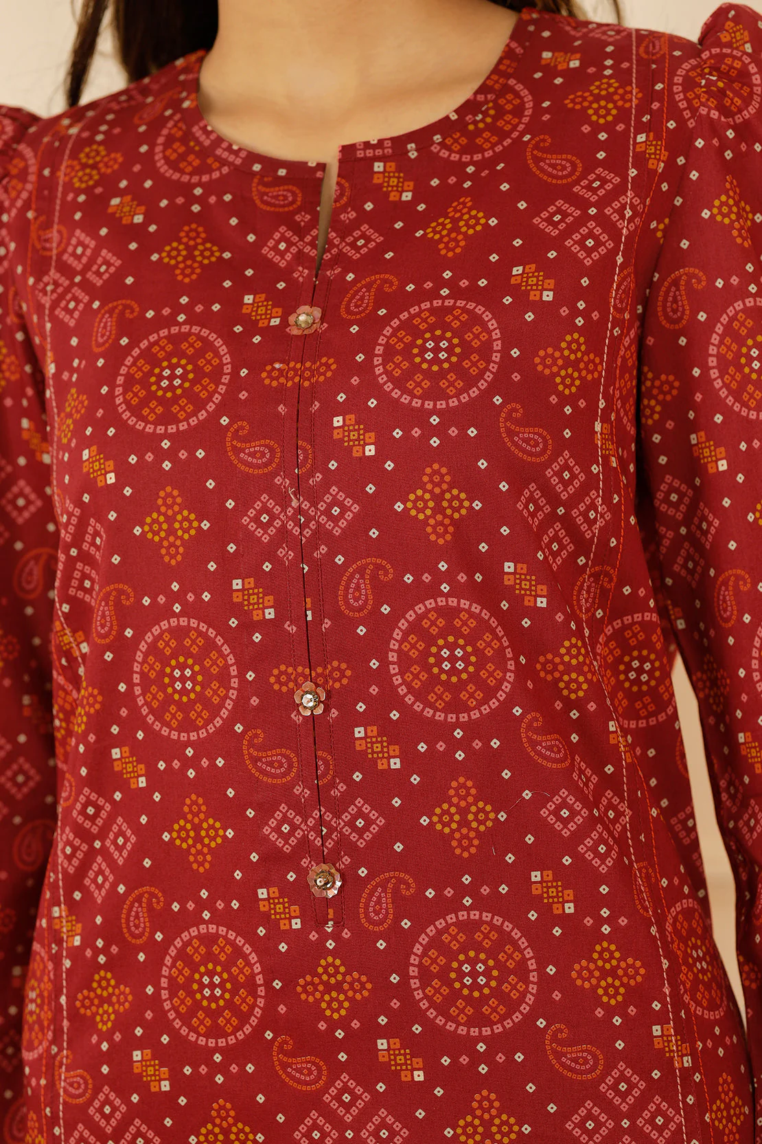 Unstitched Printed Lawn 3 Piece - Image 7