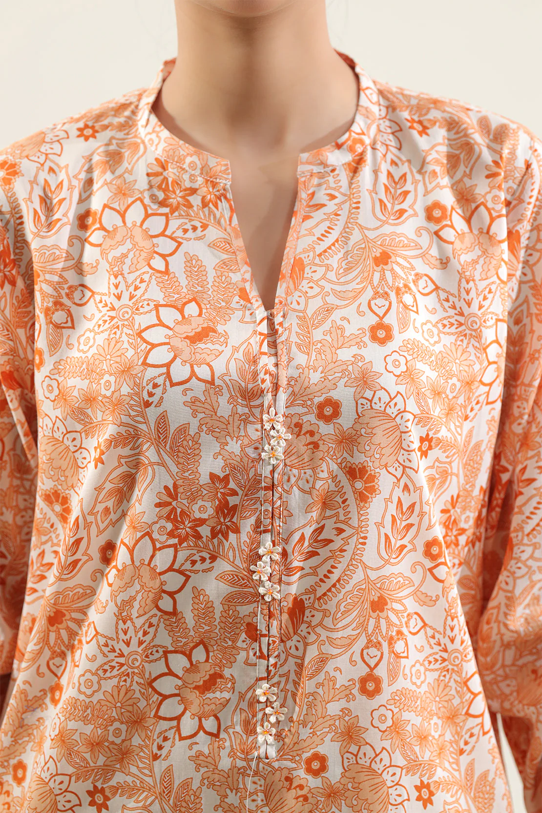 Unstitched Printed Lawn 3 Piece - Image 4