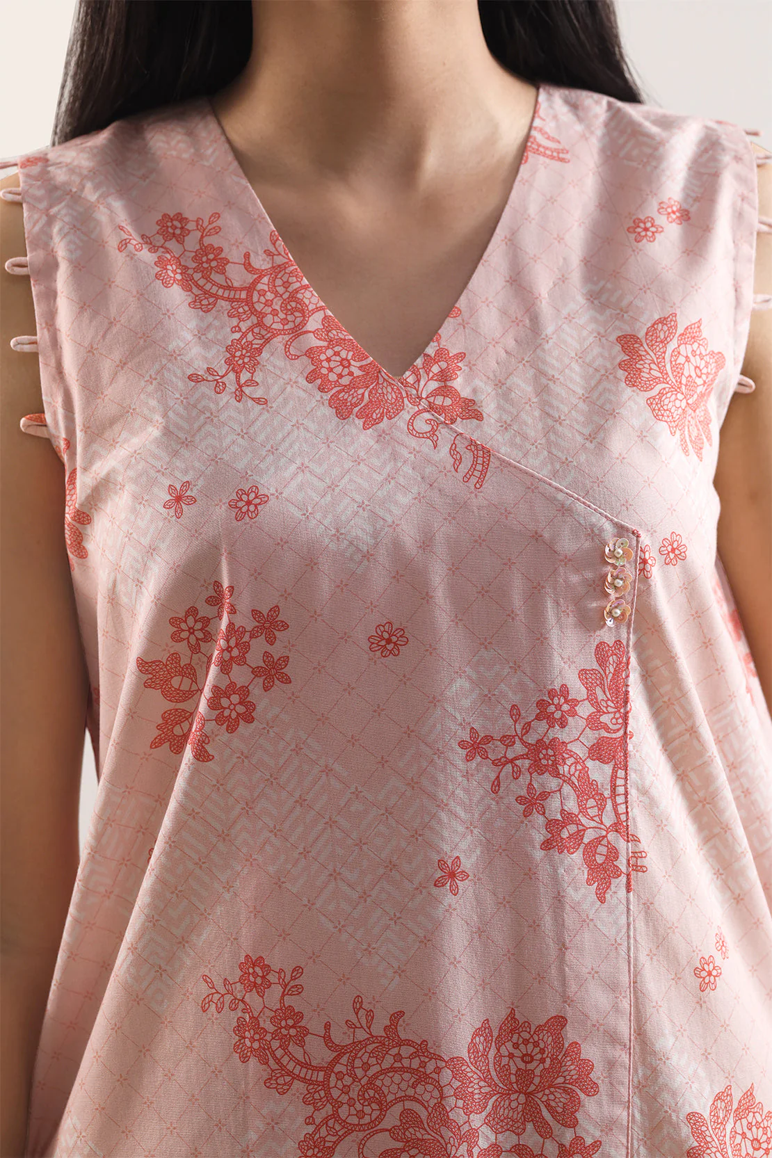 Unstitched Printed Lawn 3 Piece - Image 4