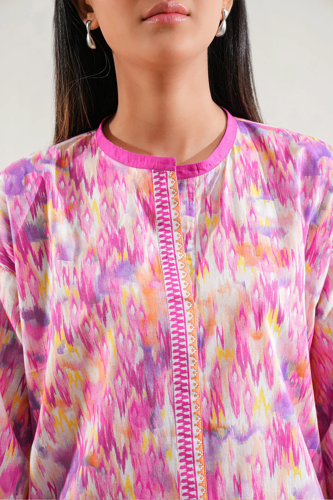 Unstitched Printed Lawn 3 Piece - Image 3