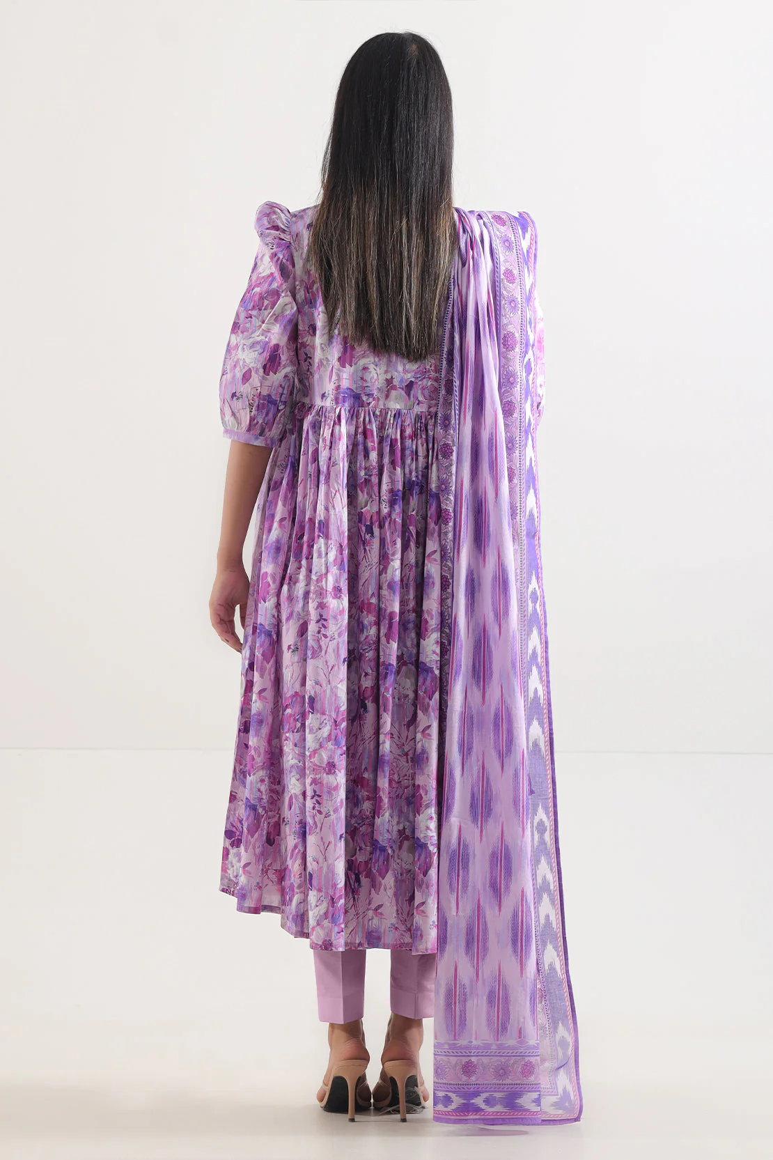 Unstitched Printed Lawn 3 Piece - Image 3