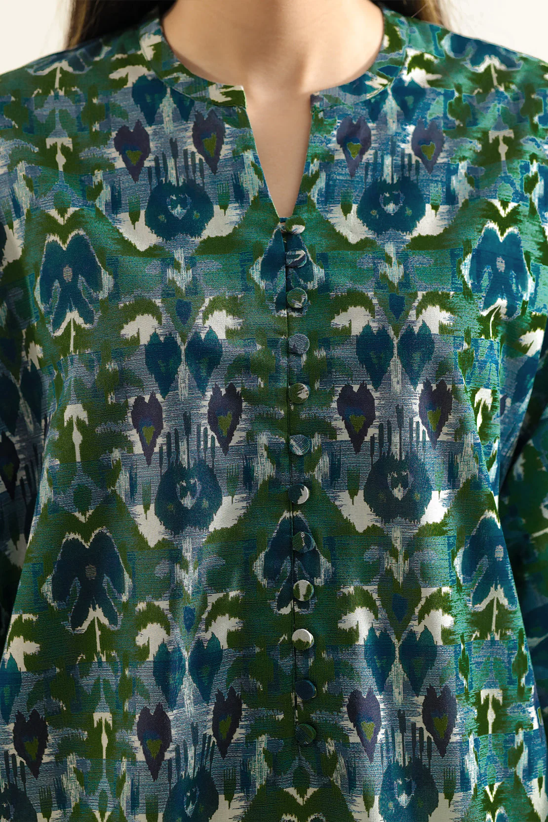 Unstitched Printed Lawn 3 Piece - Image 5