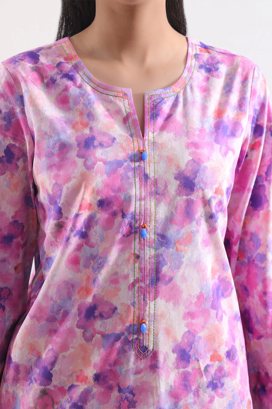 Unstitched Printed Lawn 3 Piece - Image 4