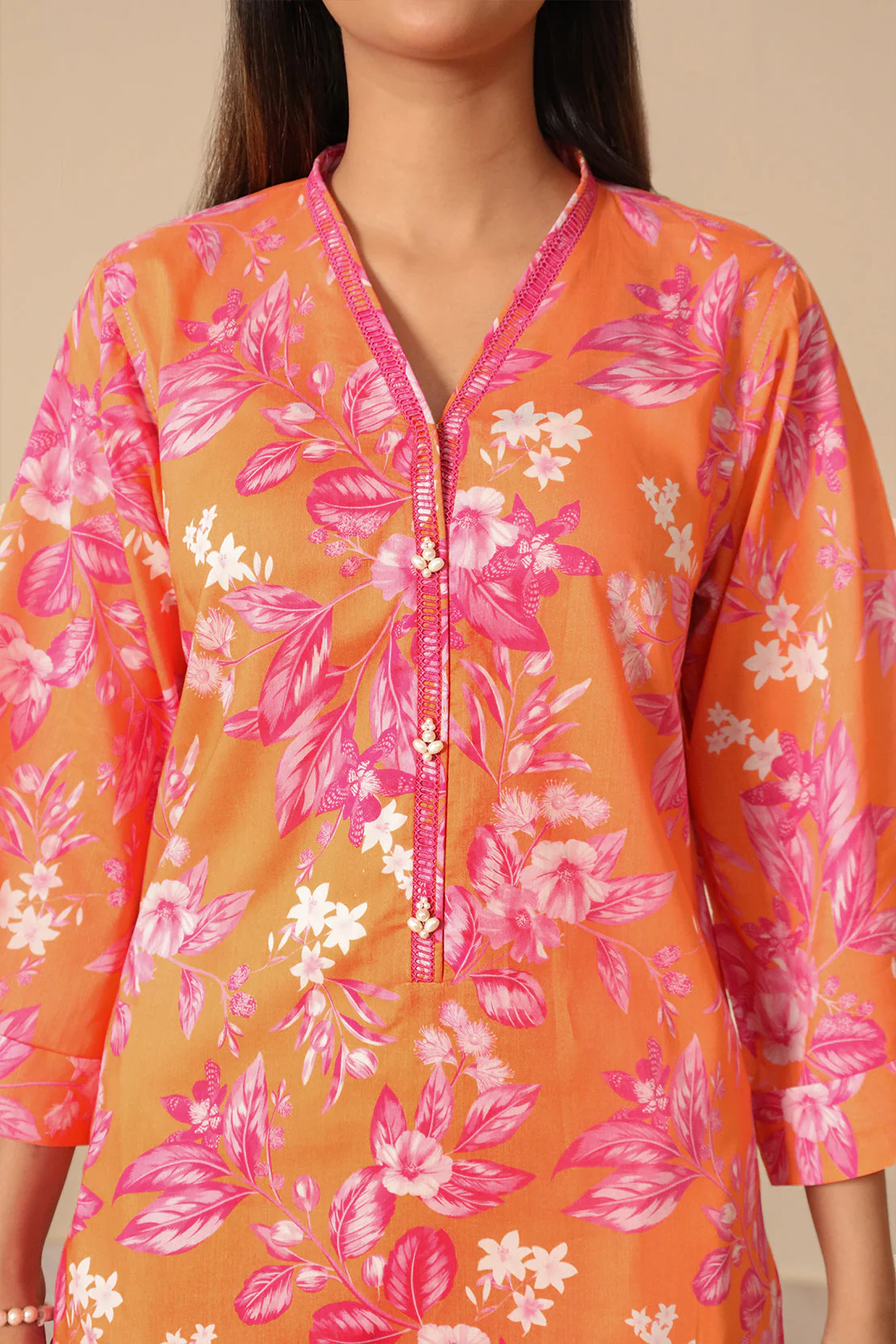Unstitched Printed Lawn 3 Piece - Image 7