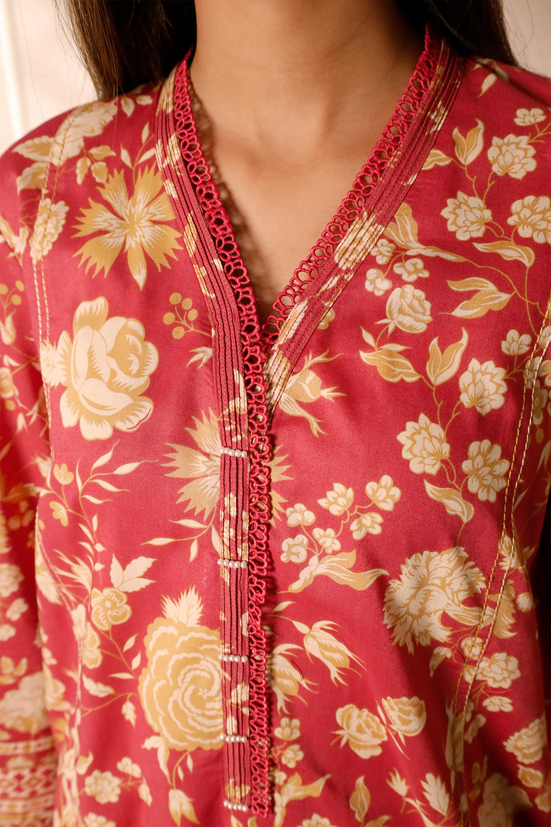 Unstitched Printed Lawn 3 Piece - Image 5