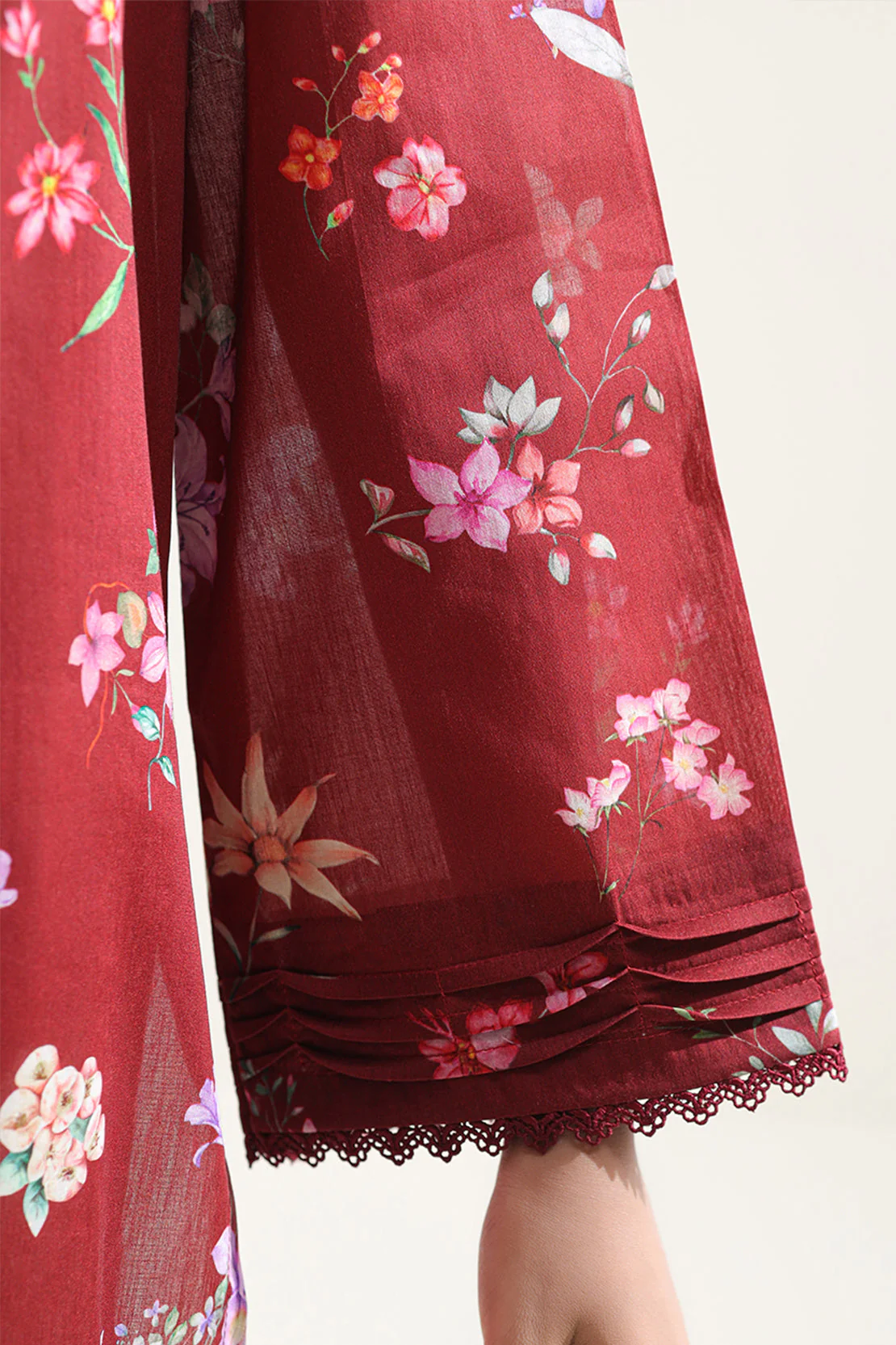 Unstitched Printed Lawn 3 Piece - Image 6