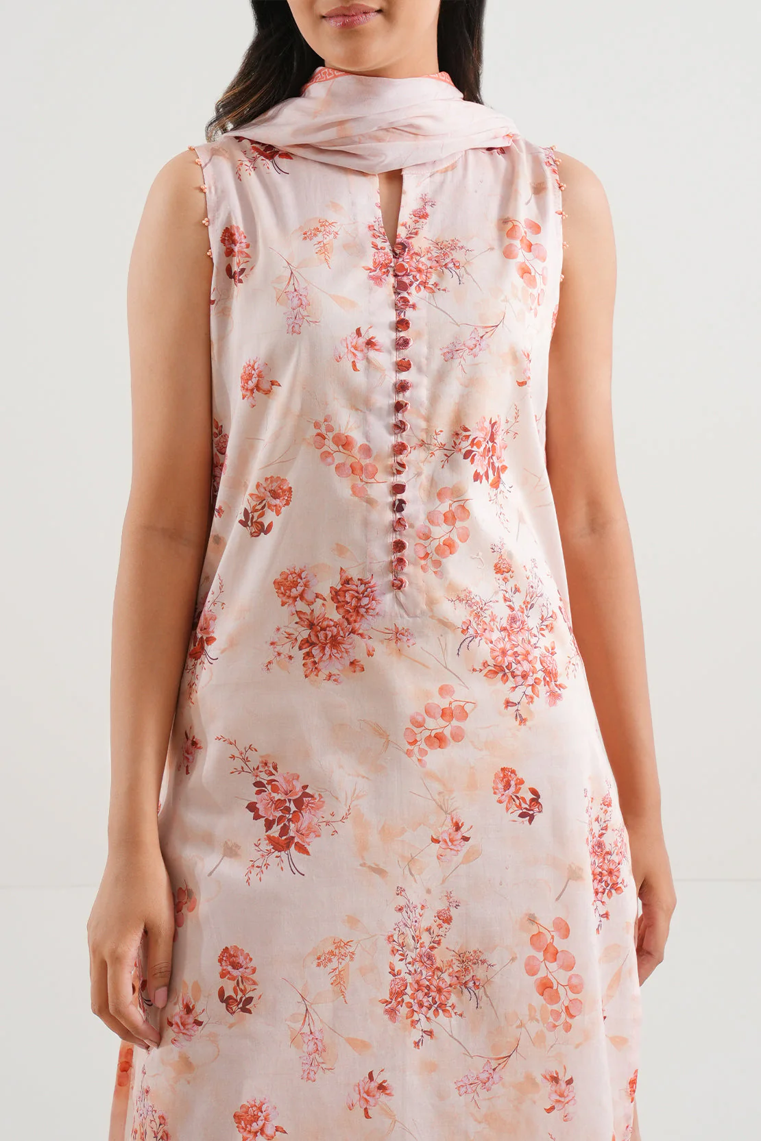 Unstitched Printed Lawn 3 Piece - Image 2