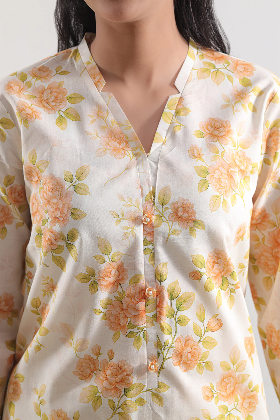 Unstitched Printed Lawn 3 Piece - Image 5