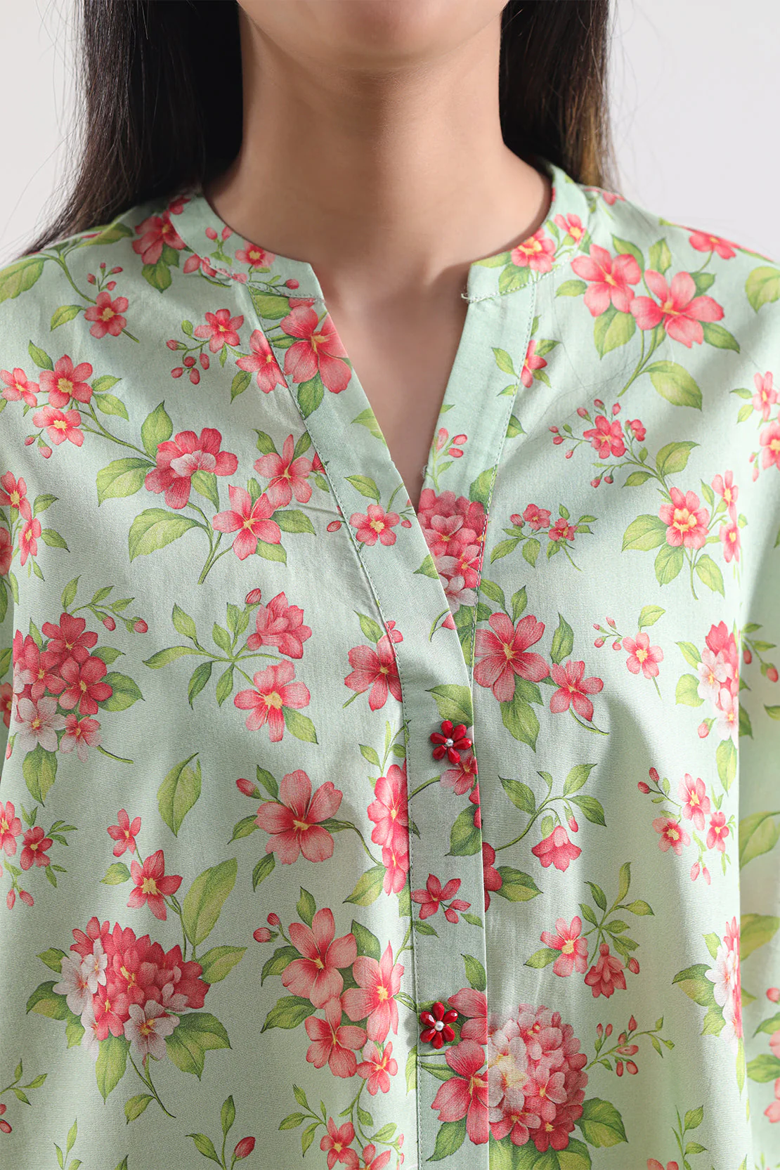 Unstitched Printed Lawn 3 Piece - Image 3