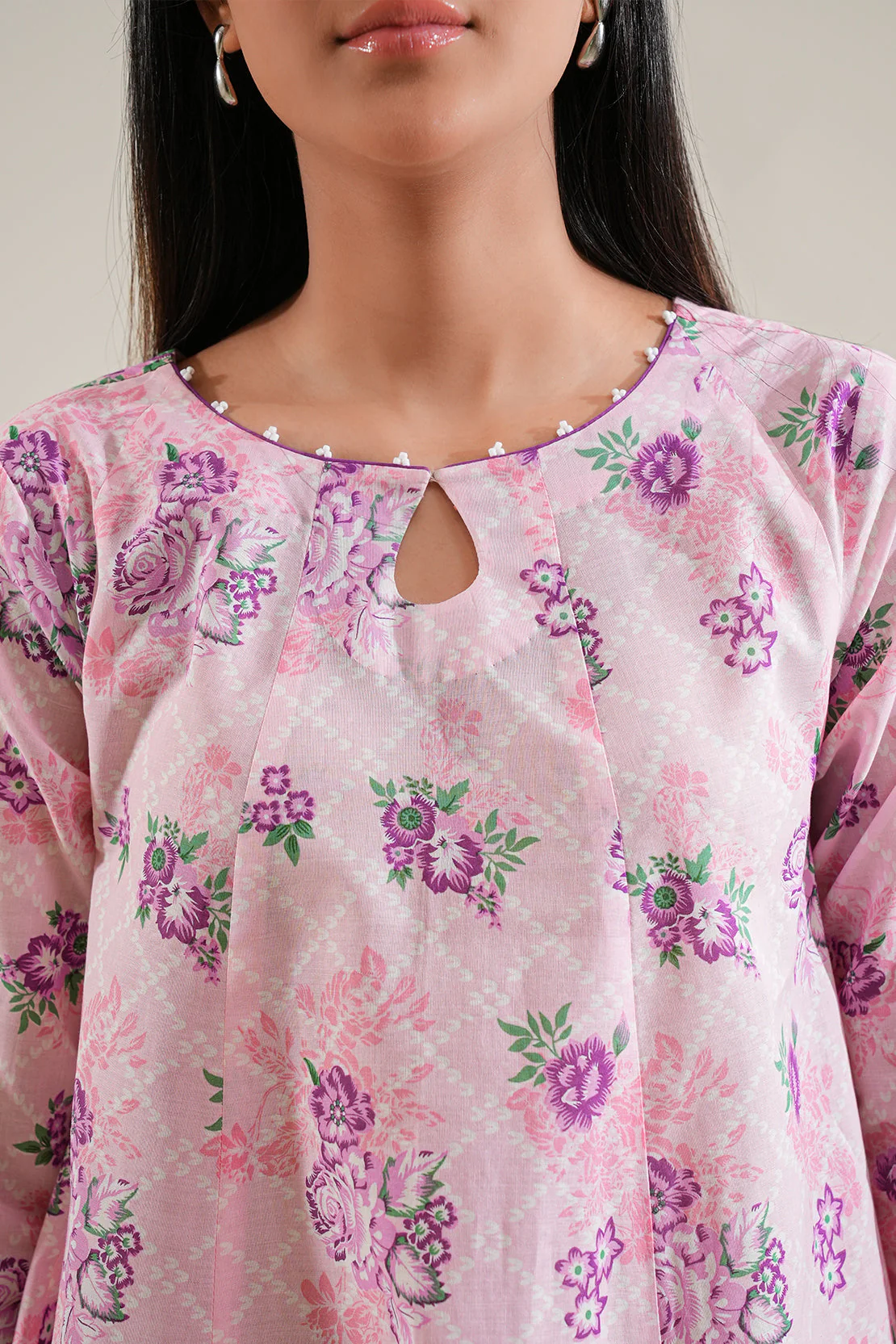 Unstitched Printed Lawn 3 Piece - Image 4