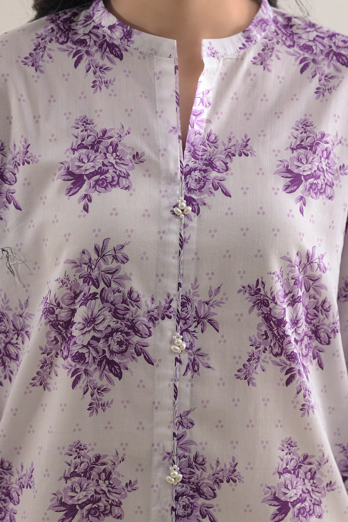 Unstitched Printed Lawn 3 Piece - Image 4