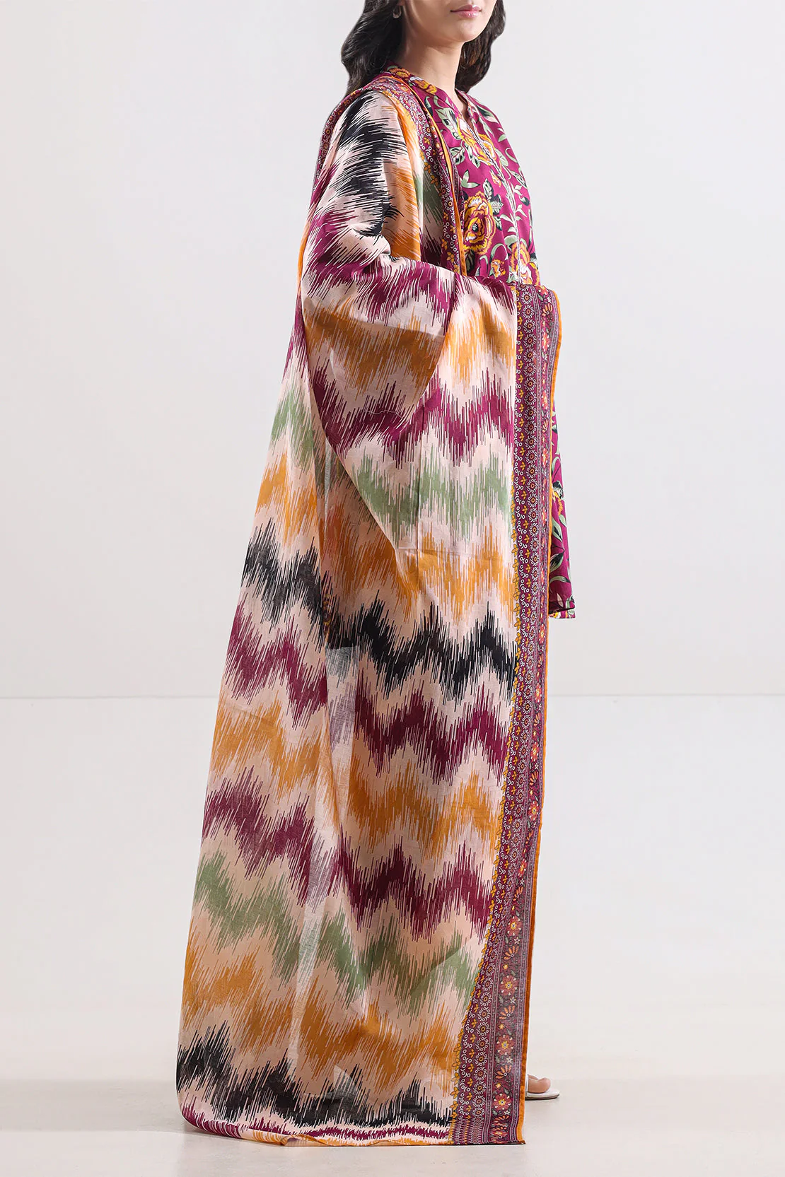 Unstitched Printed Lawn 3 Piece - Image 3