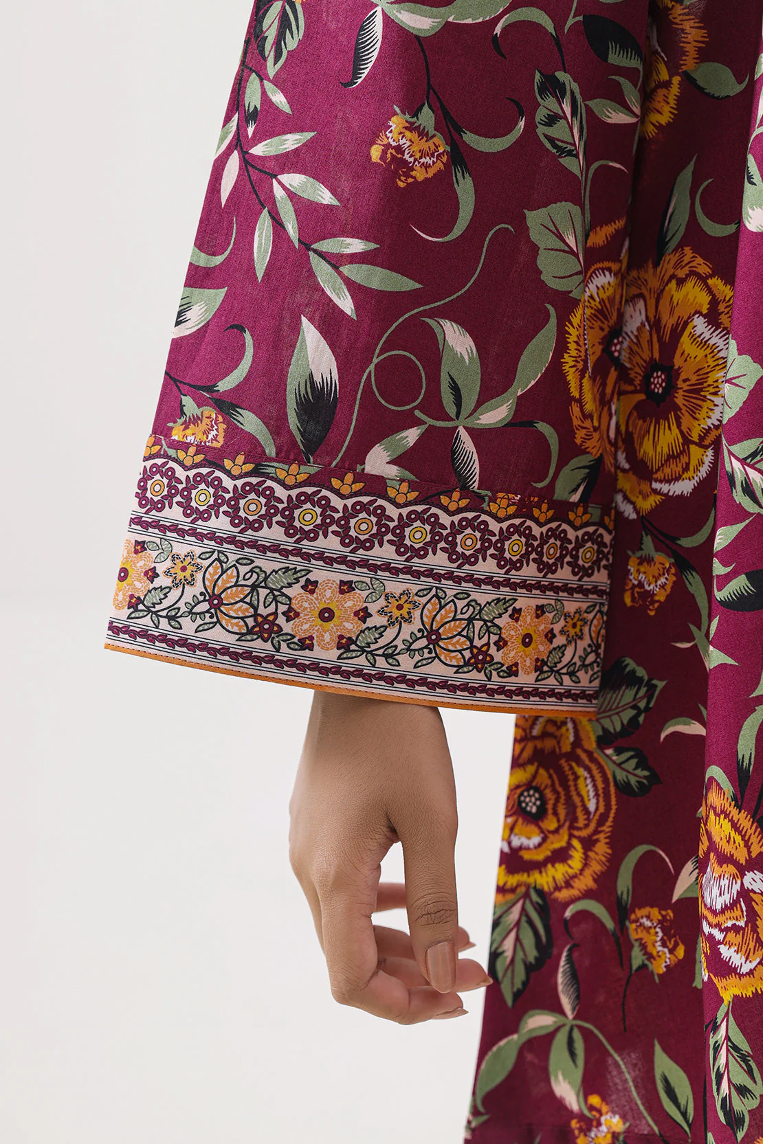 Unstitched Printed Lawn 3 Piece - Image 6