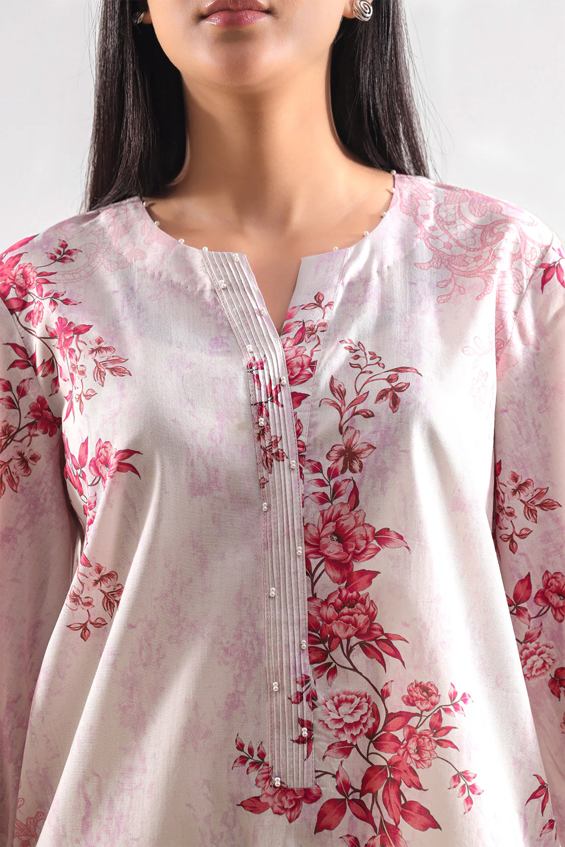 Unstitched Printed Lawn 3 Piece - Image 5