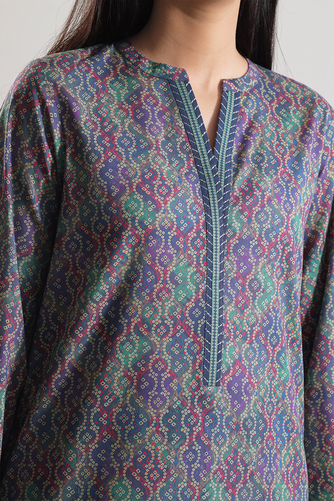 Unstitched Printed Lawn 3 Piece - Image 3