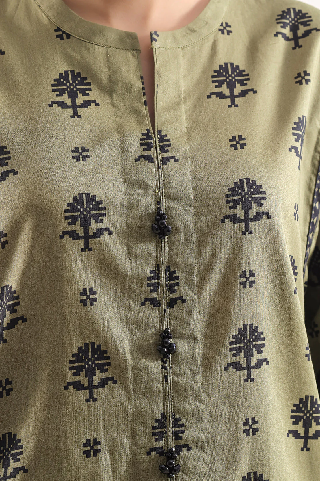Unstitched Printed Lawn 3 Piece - Image 5