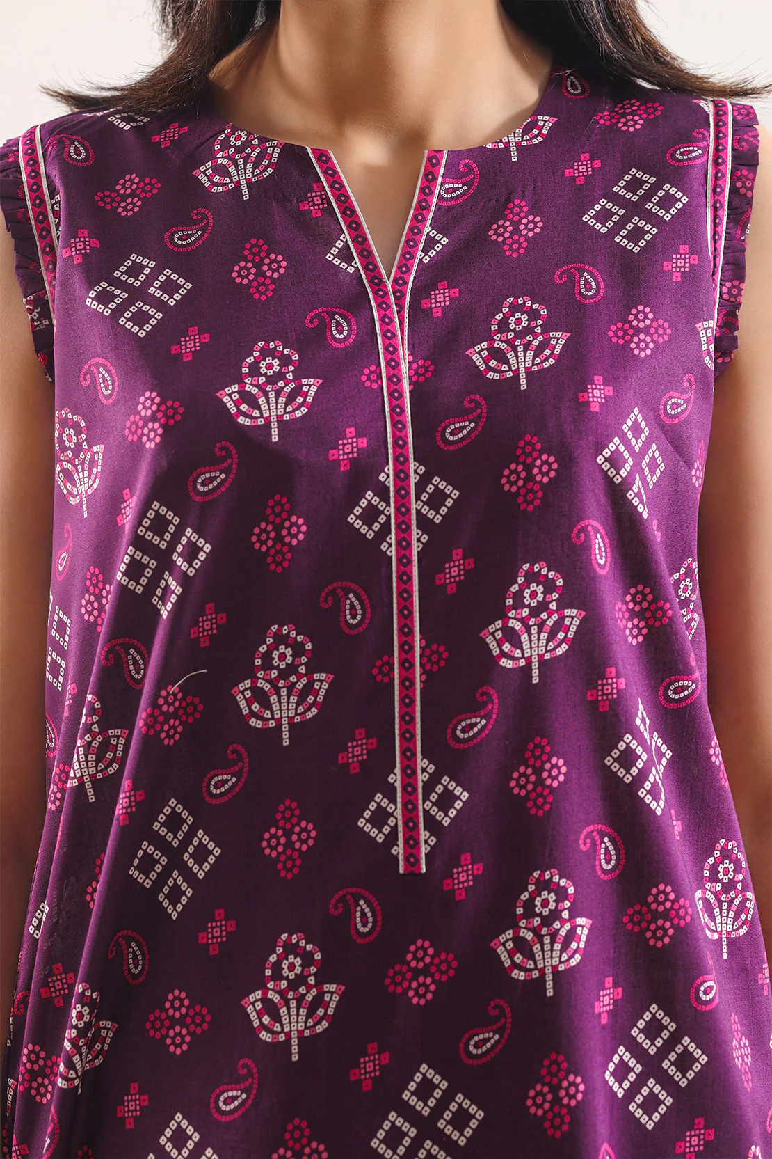 Unstitched Printed Lawn 3 Piece - Image 4