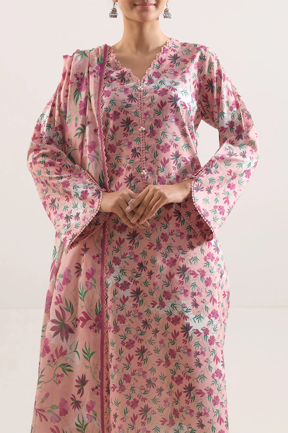 Unstitched Printed Lawn 3 Piece - Image 3