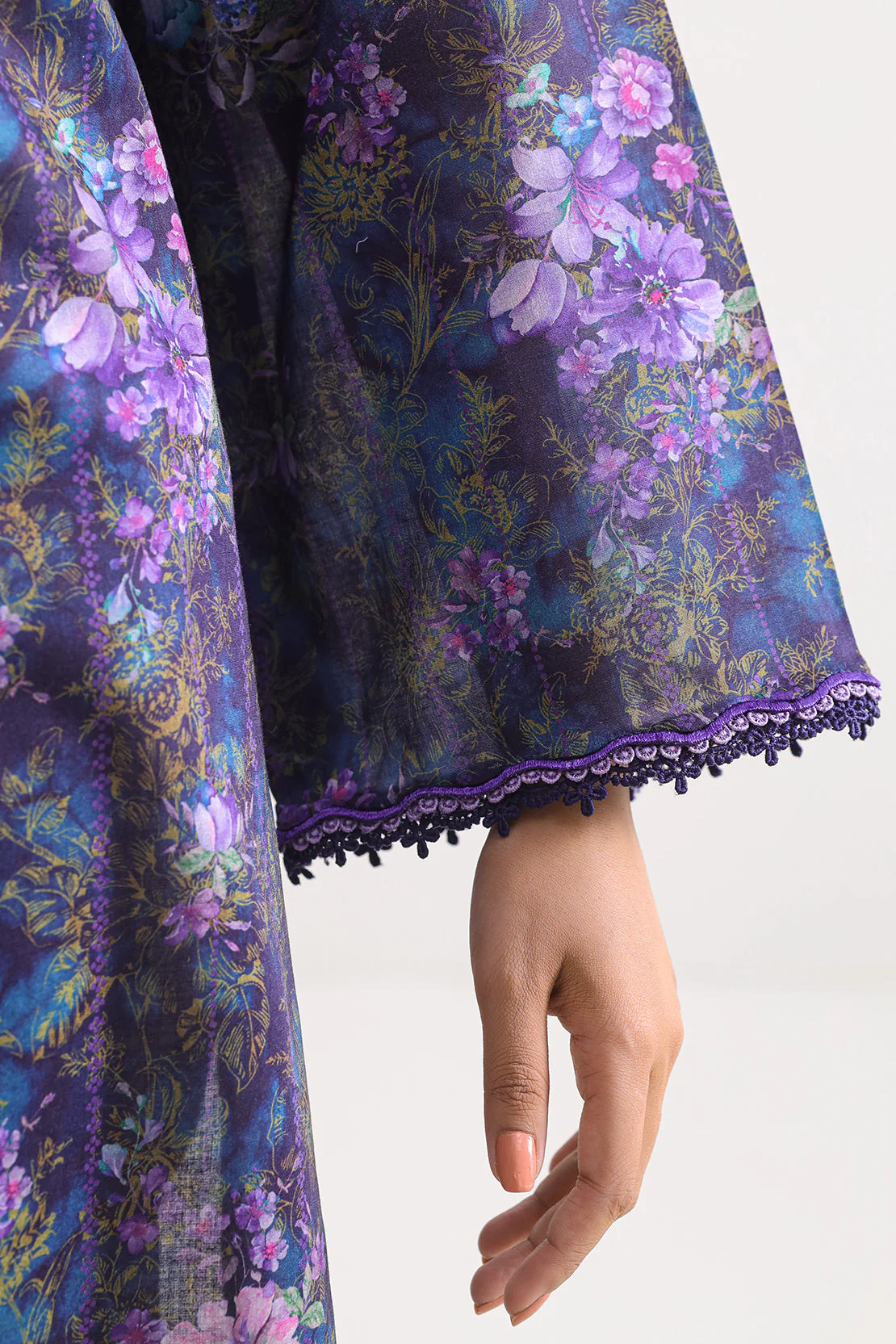 Unstitched Printed Lawn 3 Piece - Image 5