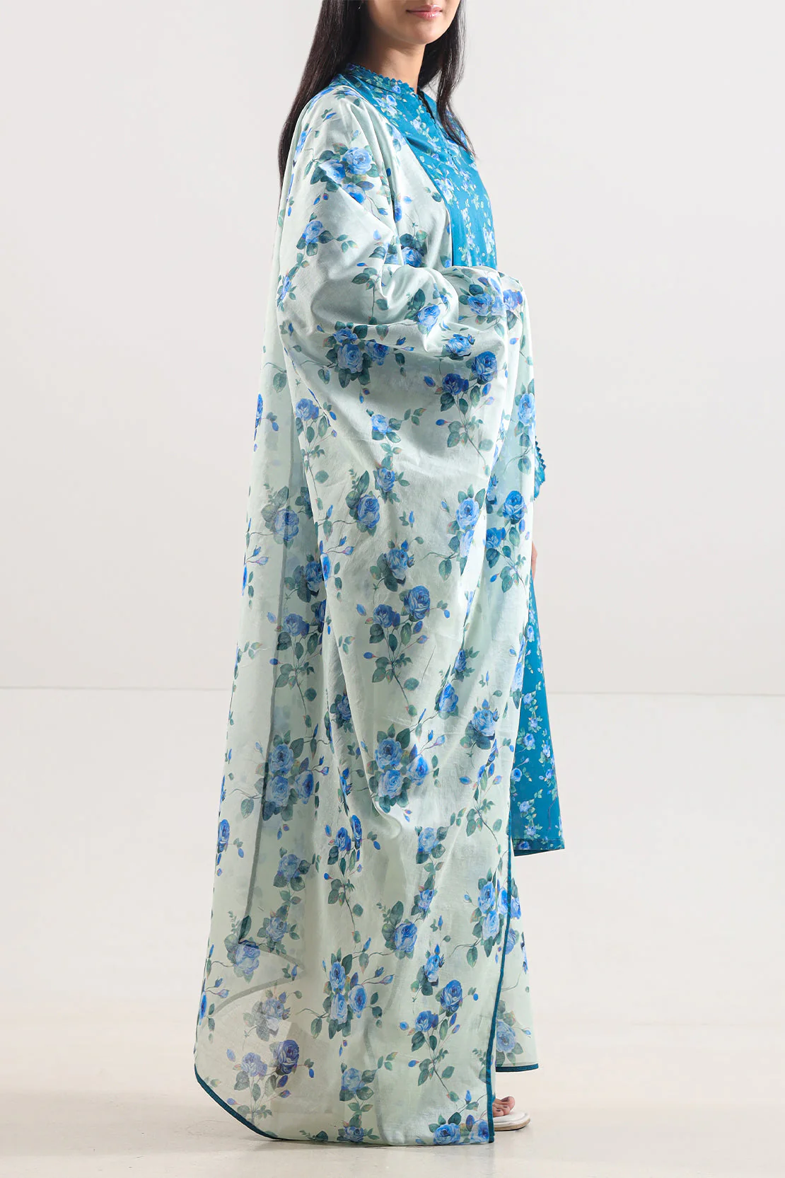 Unstitched Printed Lawn 3 Piece - Image 3
