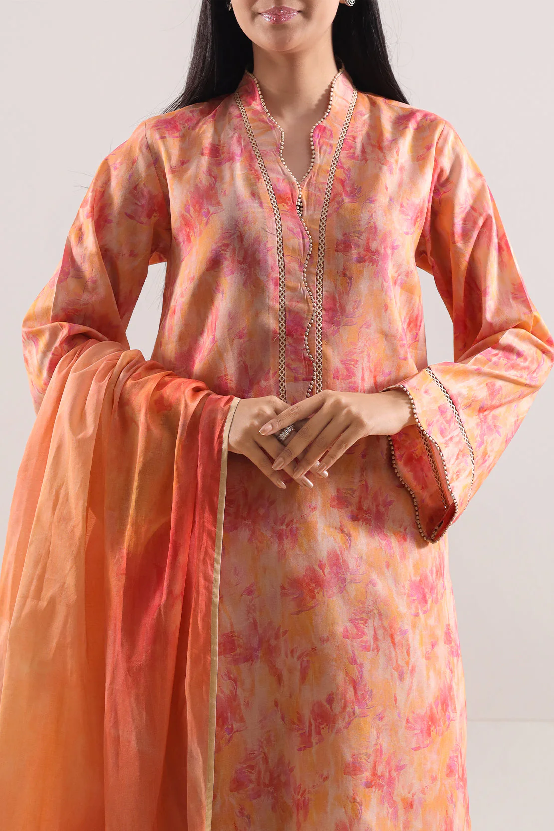 Unstitched Printed Lawn 3 Piece - Image 2
