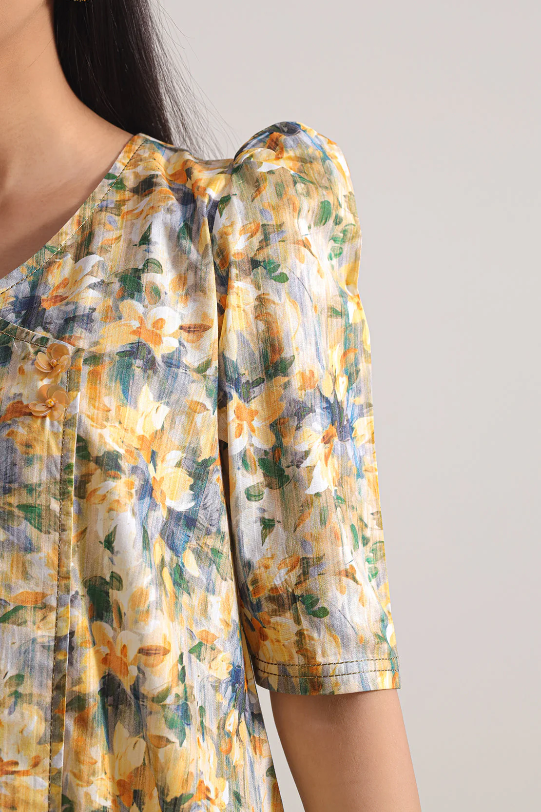 Unstitched Printed Lawn 3 Piece - Image 5