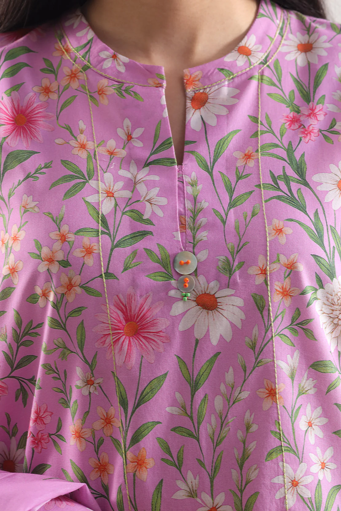 Unstitched Printed Lawn 3 Piece - Image 3
