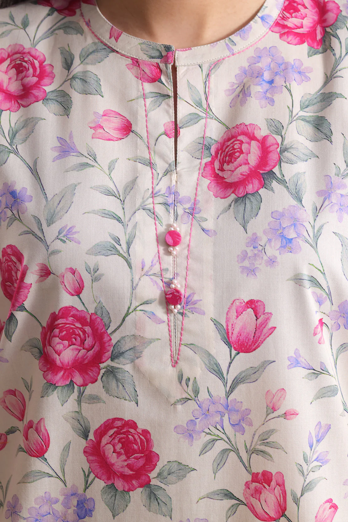 Unstitched Printed Lawn 3 Piece - Image 3
