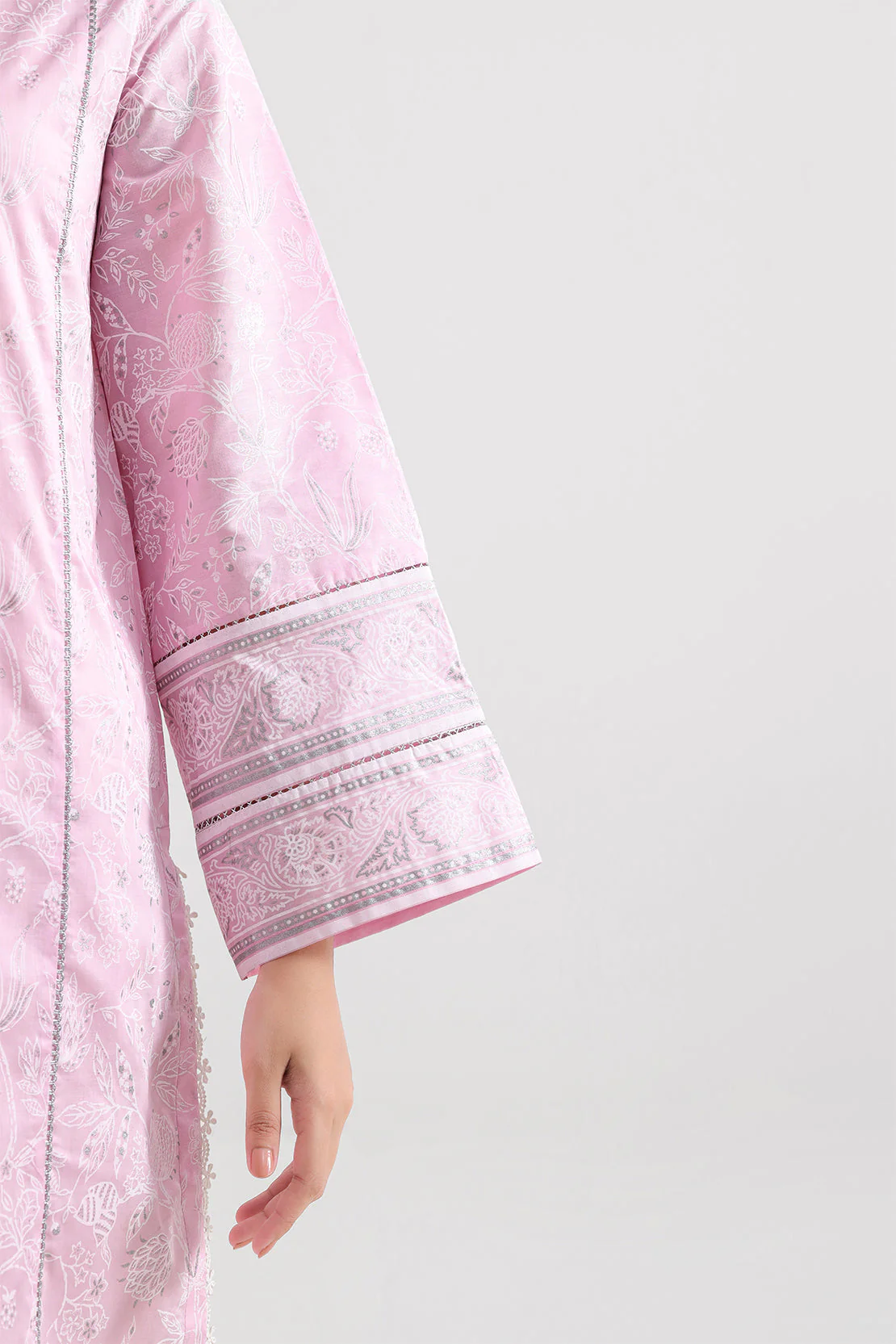 Unstitched Printed Lawn 3 Piece - Image 6