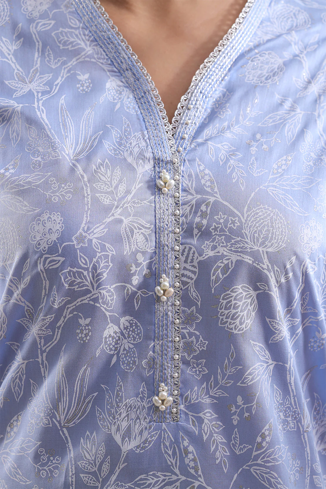 Unstitched Printed Lawn 3 Piece - Image 5