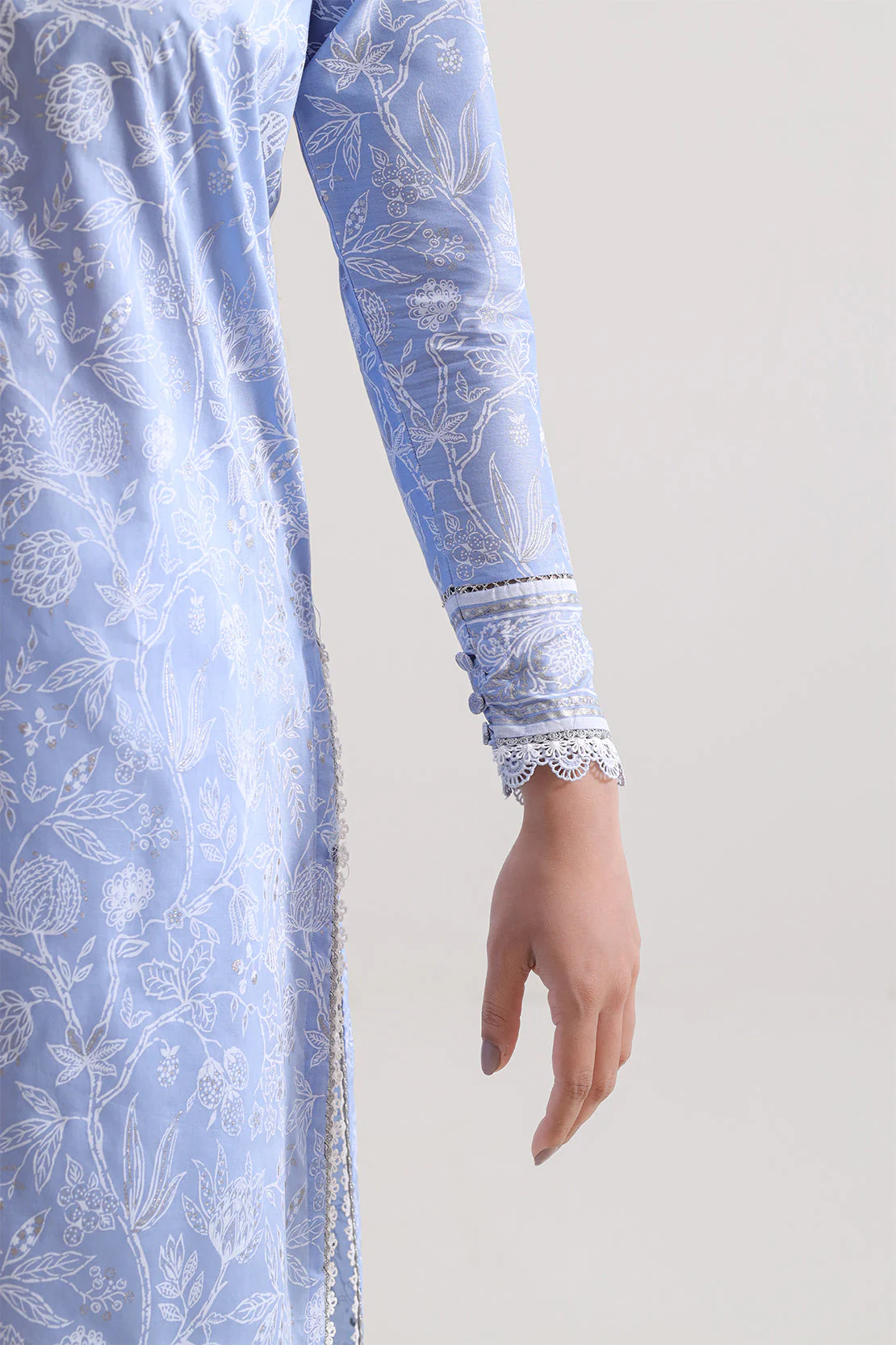 Unstitched Printed Lawn 3 Piece - Image 6
