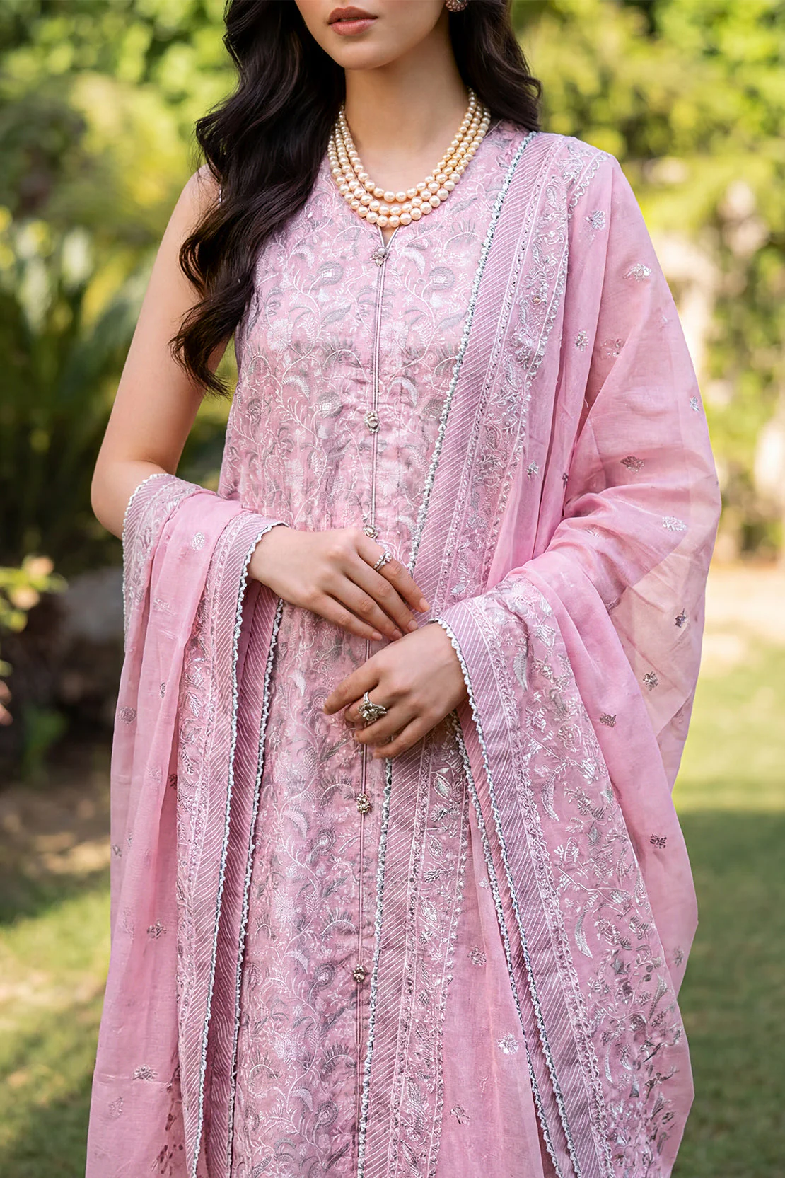 Unstitched Printed Lawn 3 Piece - Image 3