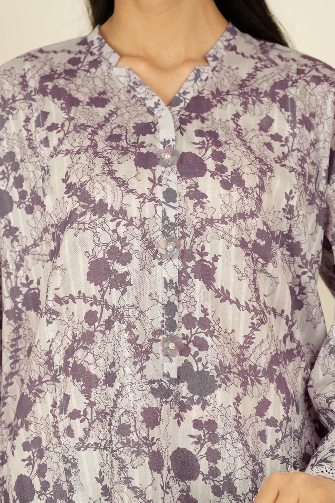 Unstitched Printed Lawn 3 Piece - Image 4