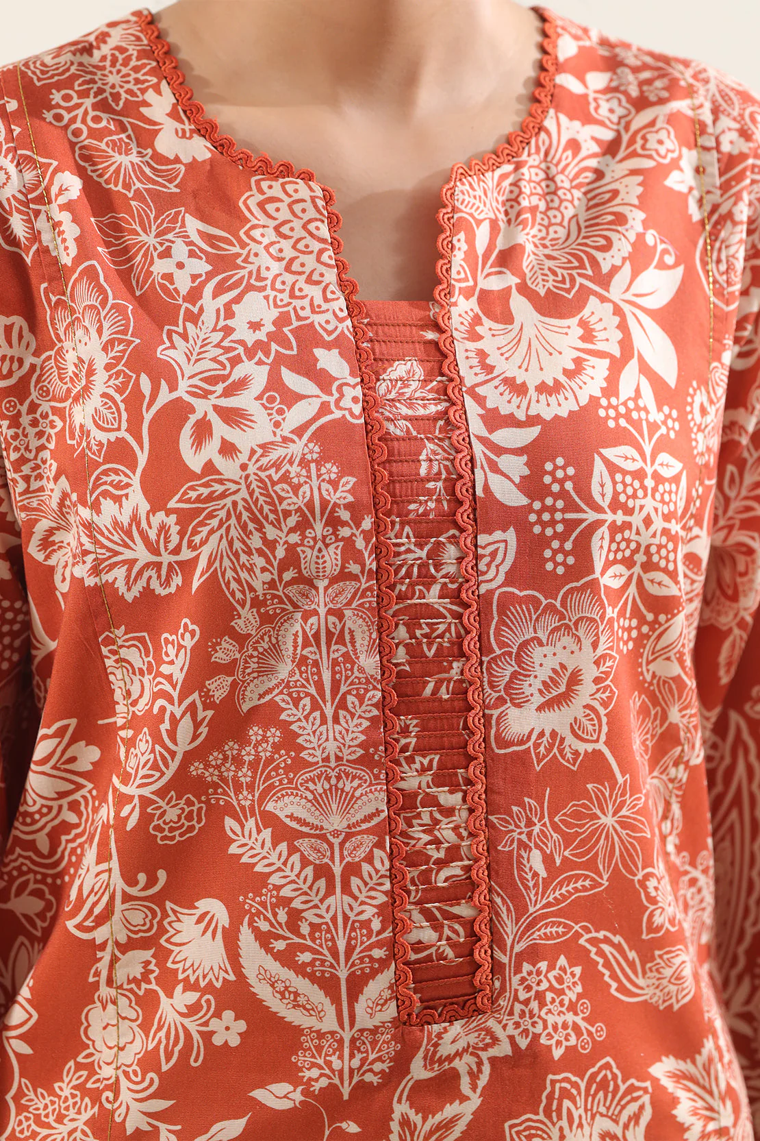Unstitched Printed Lawn 3 Piece - Image 5