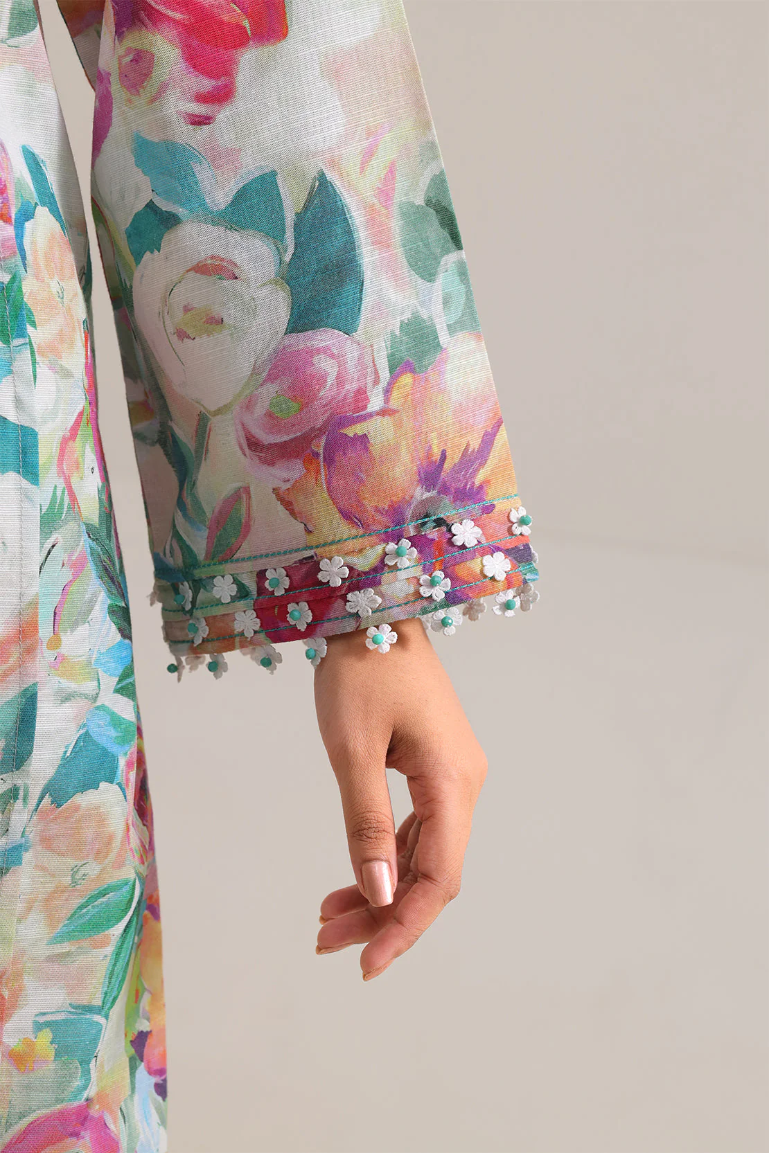 Unstitched Printed Lawn 3 Piece - Image 6