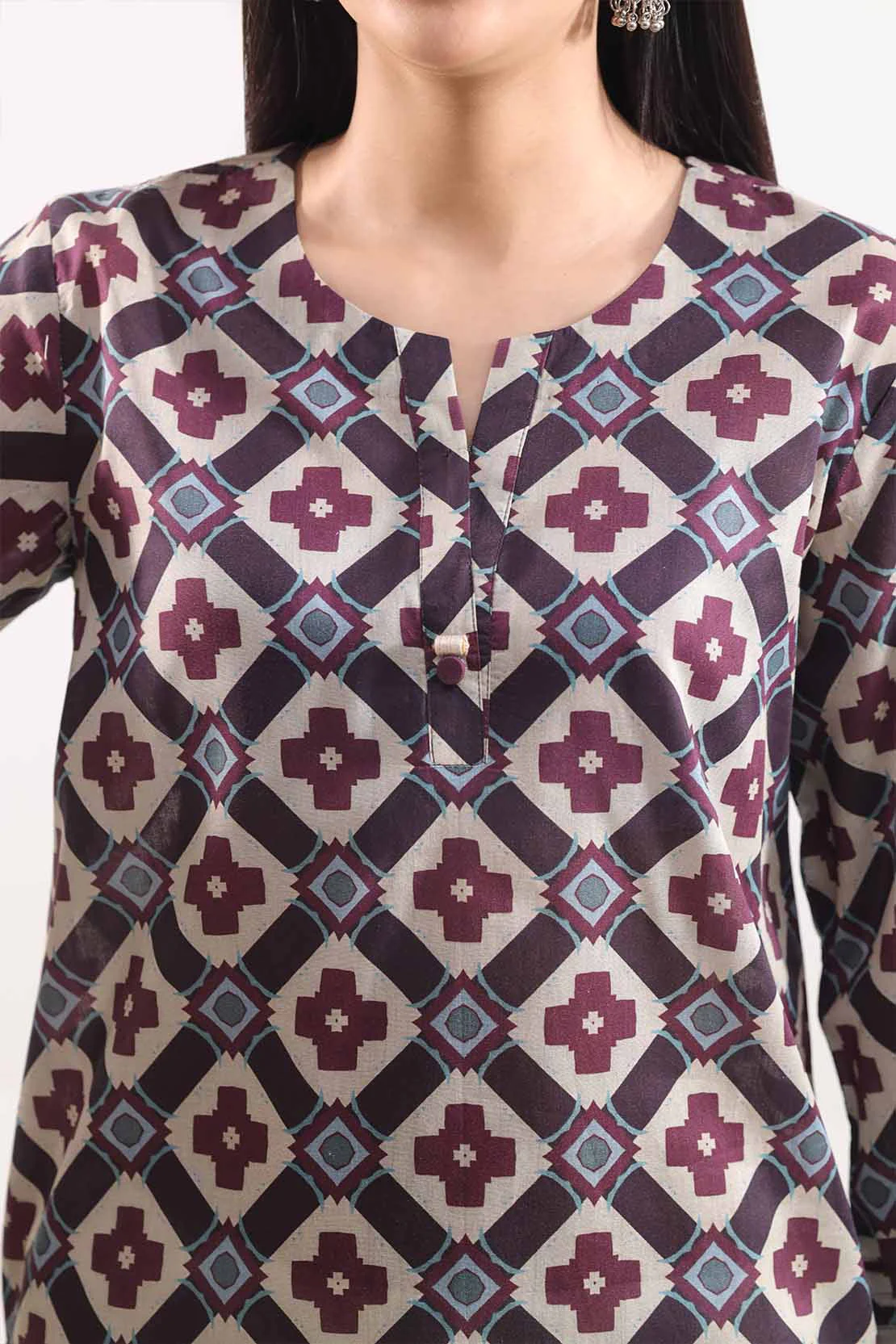 Unstitched Printed Lawn 3 Piece - Image 4