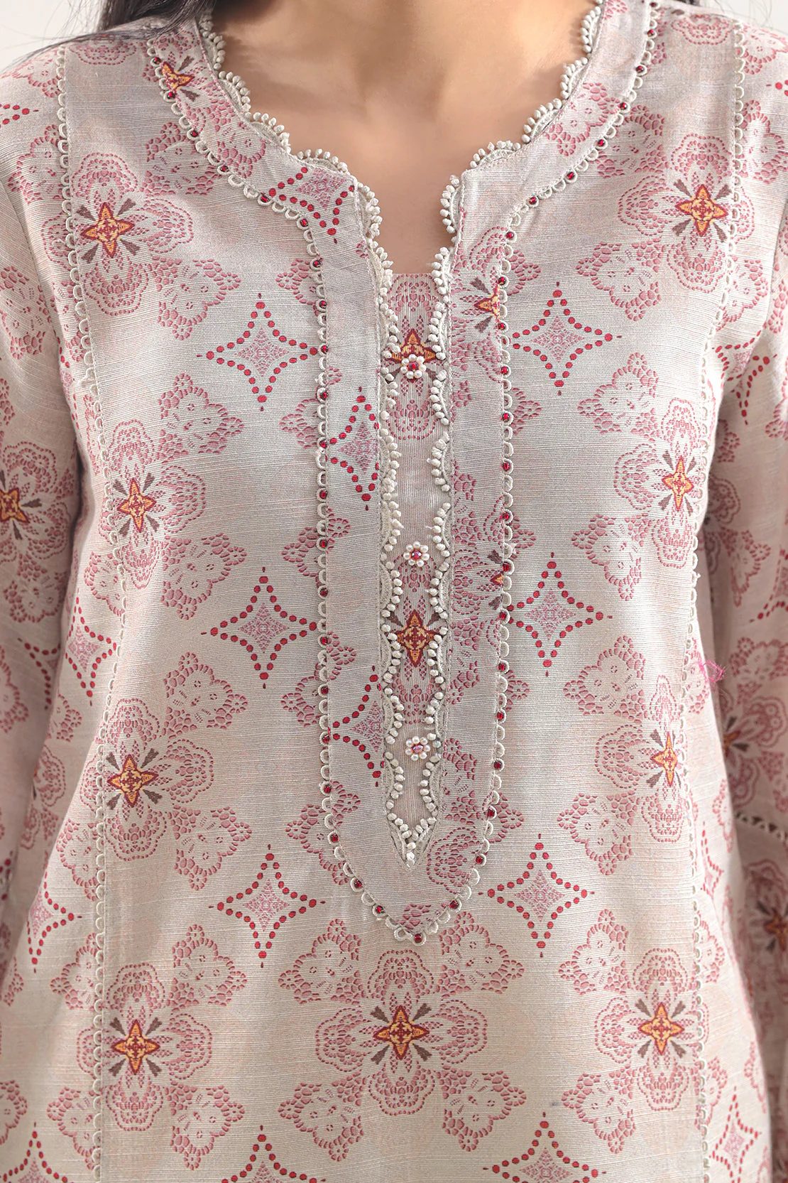 Unstitched Printed Lawn 3 Piece - Image 4