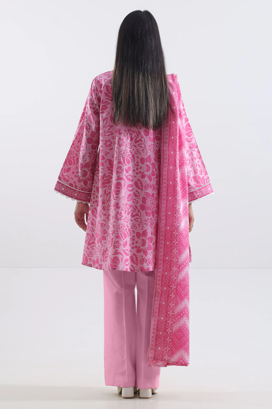 Unstitched Printed Lawn 3 Piece - Image 6