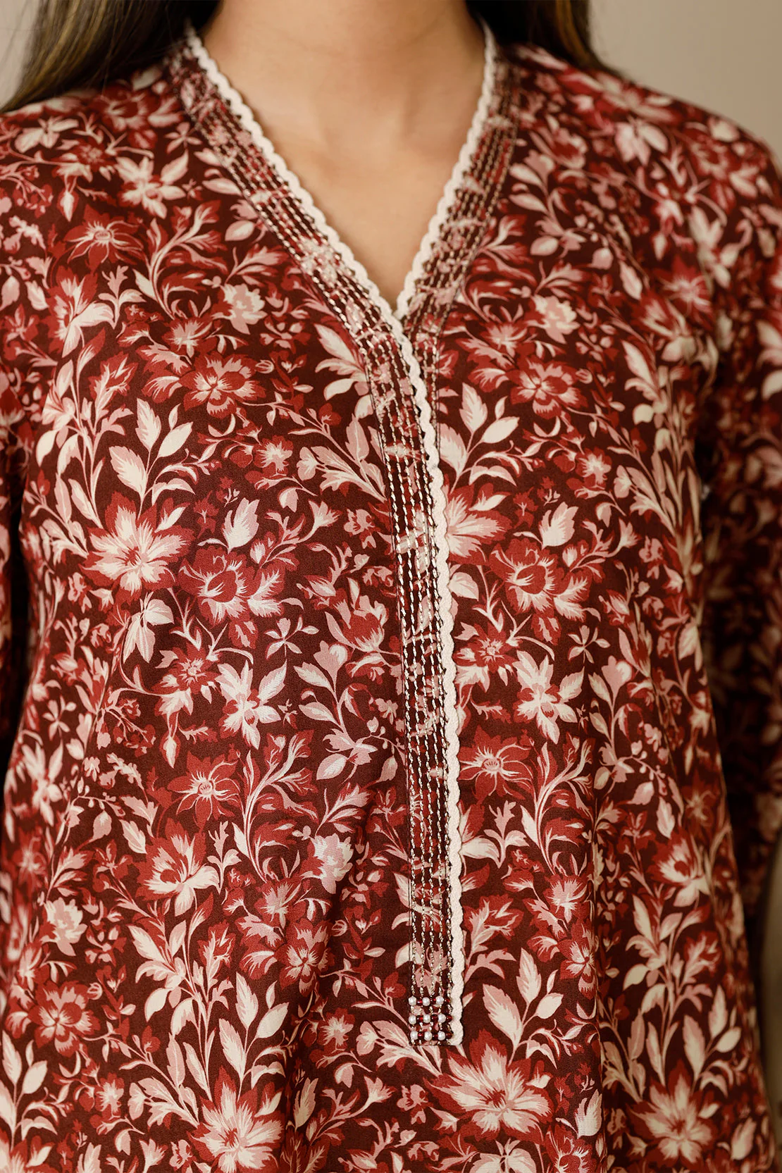 Unstitched Printed Lawn 3 Piece - Image 5