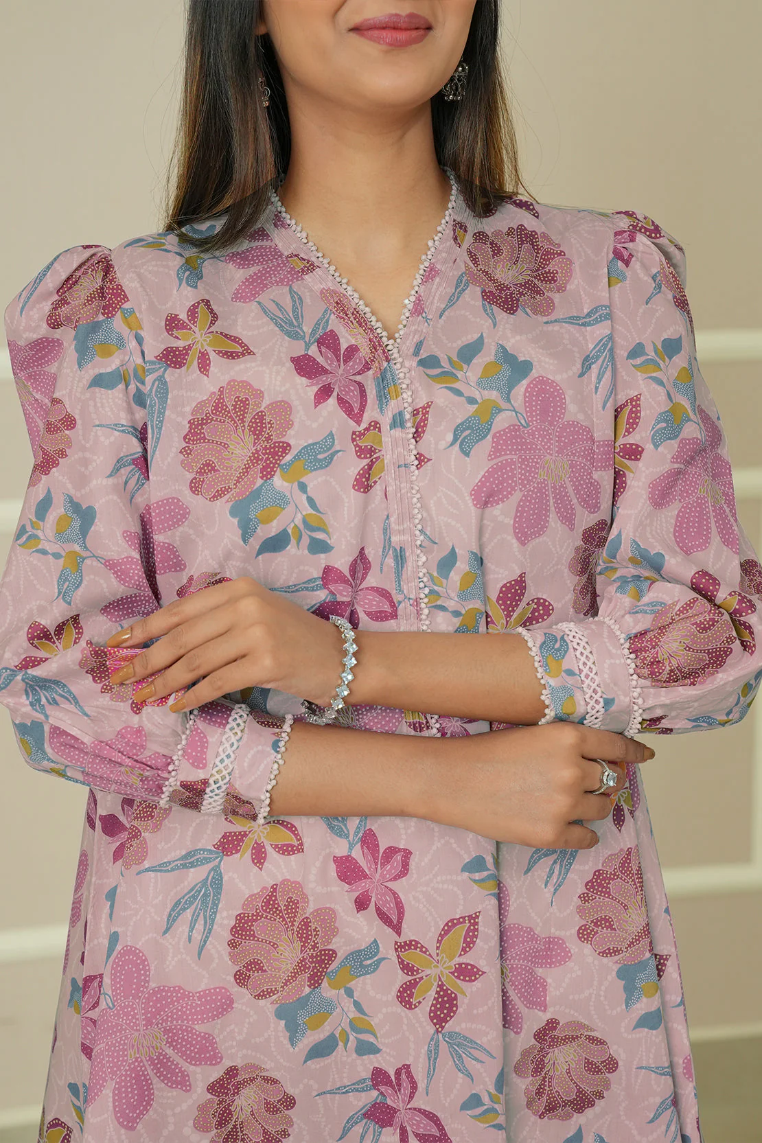 Unstitched Printed Lawn 3 Piece - Image 6