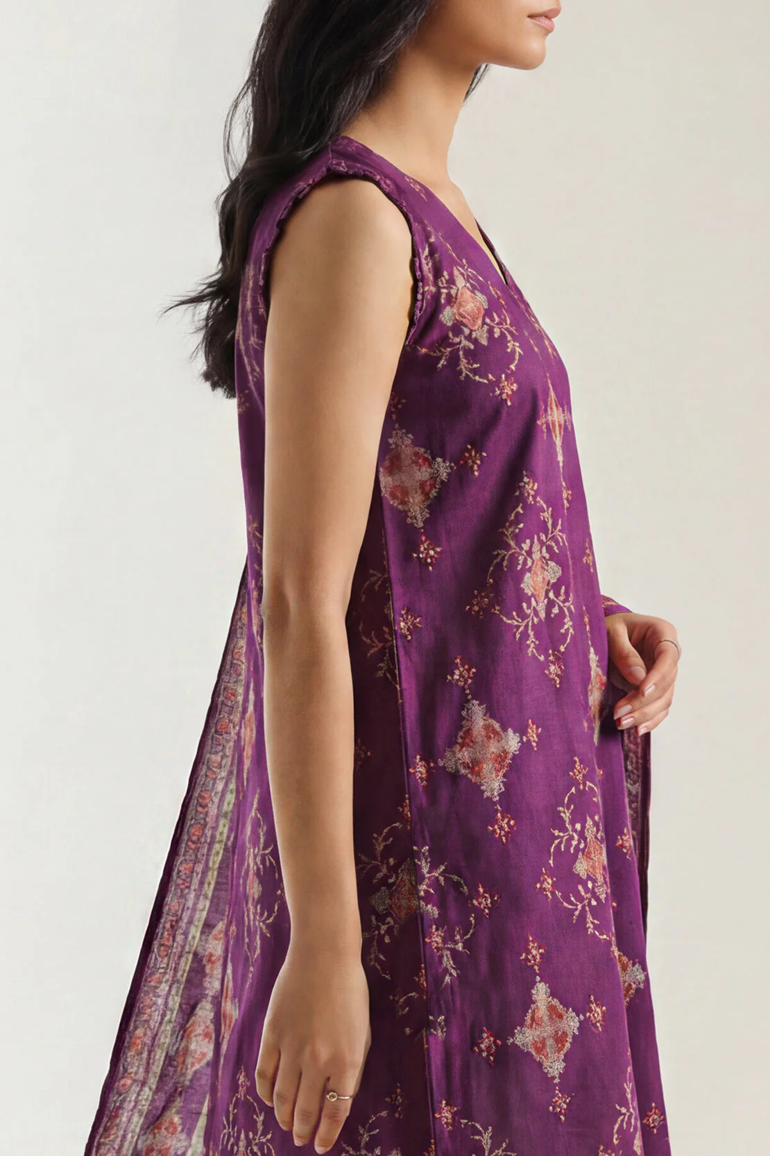 Unstitched Printed Lawn 3 Piece - Image 2