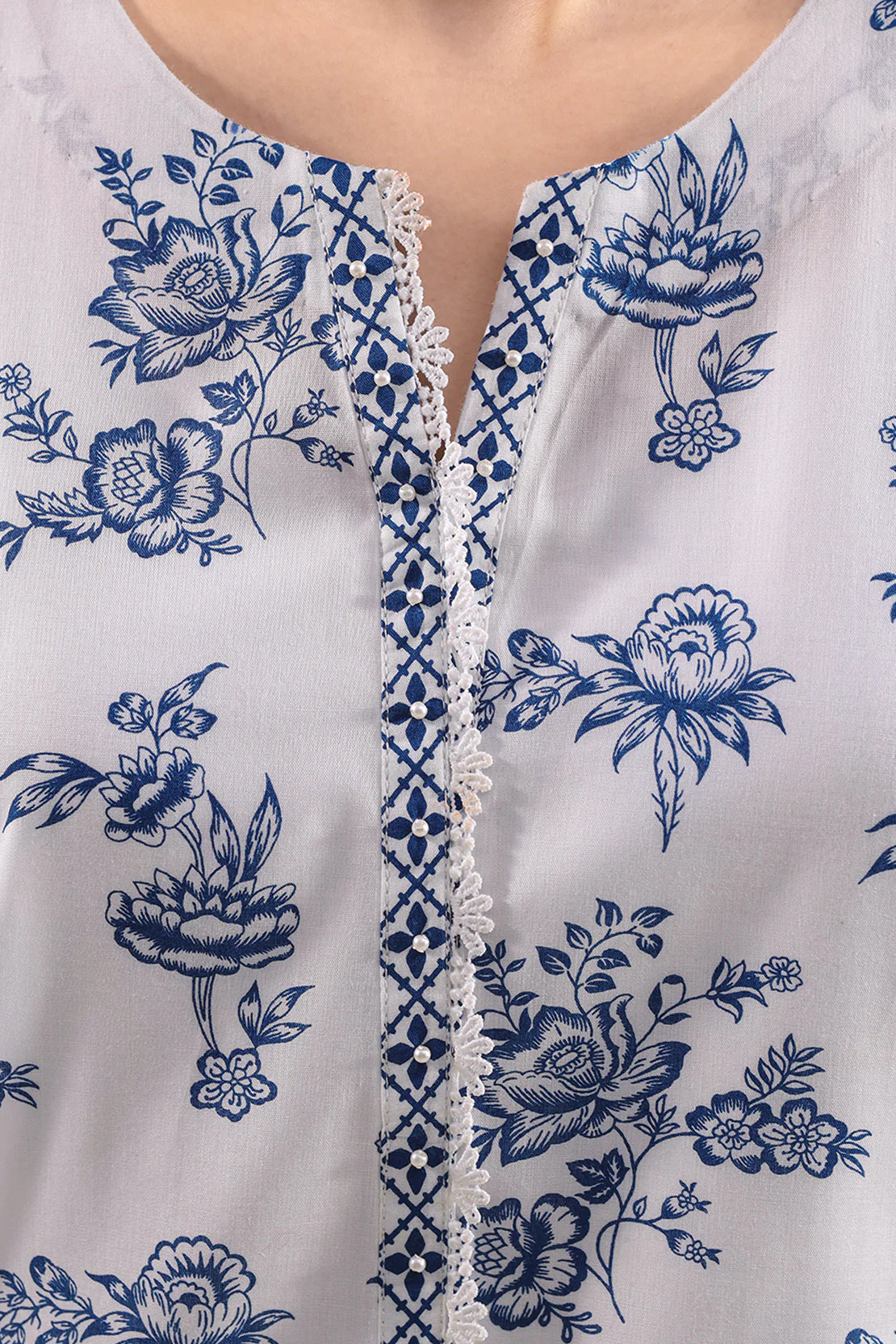Unstitched Printed Lawn 3 Piece - Image 3
