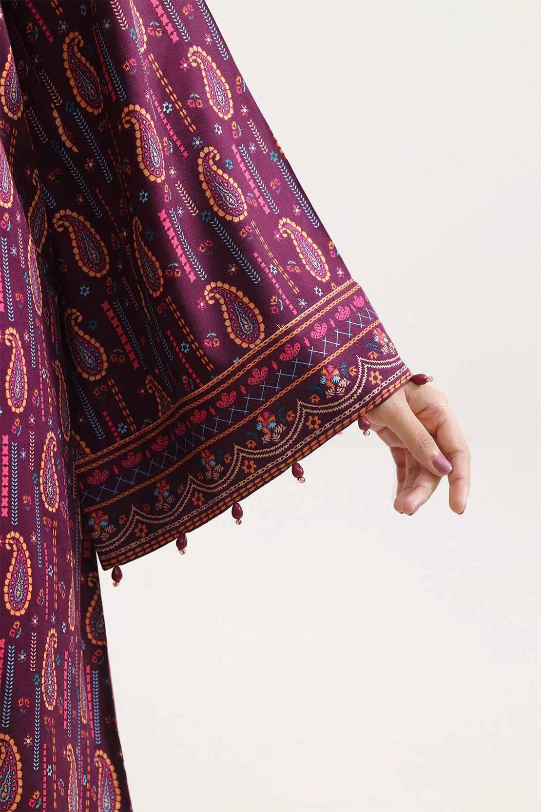Unstitched Printed Lawn 3 Piece - Image 5