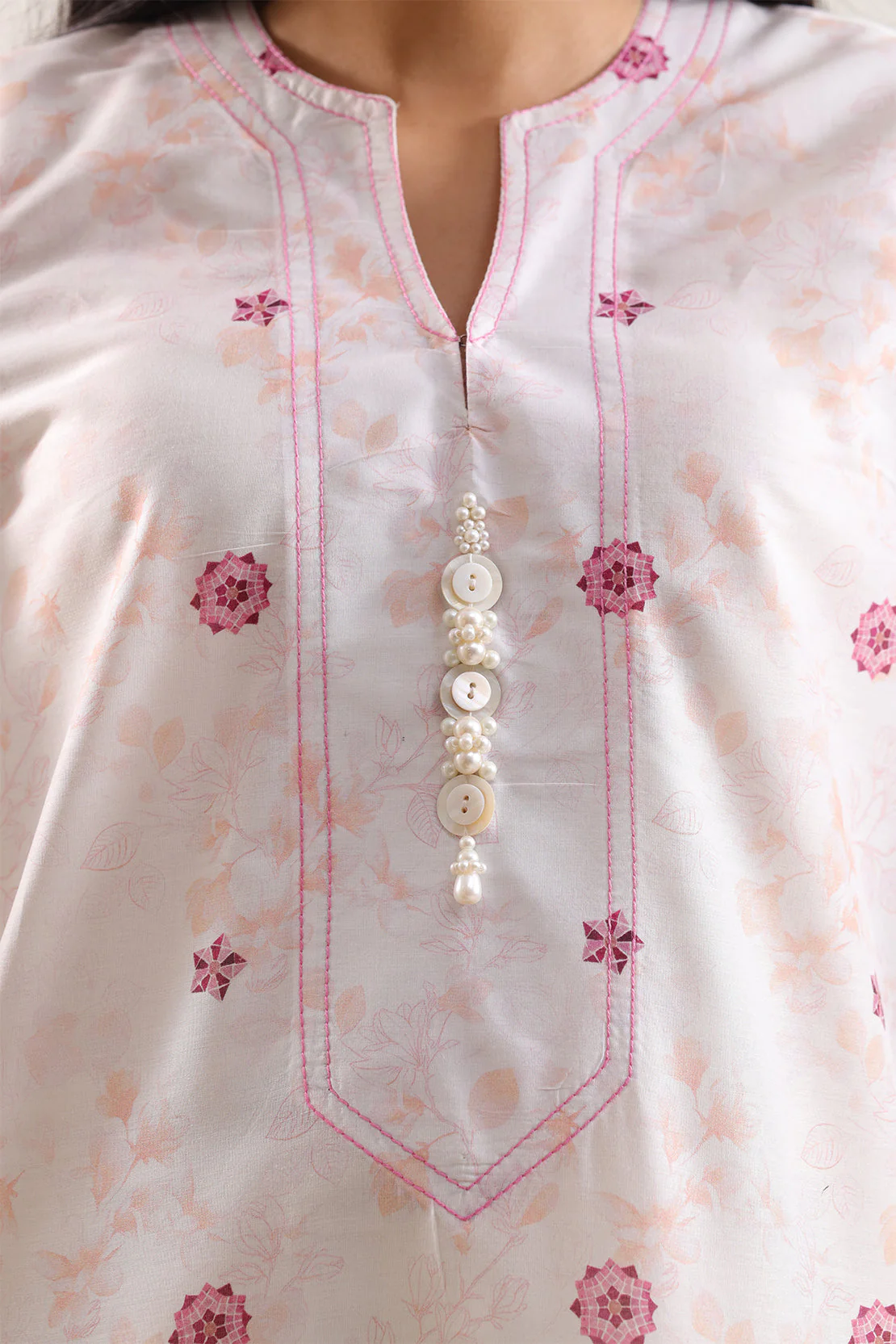 Unstitched Printed Lawn 3 Piece - Image 3