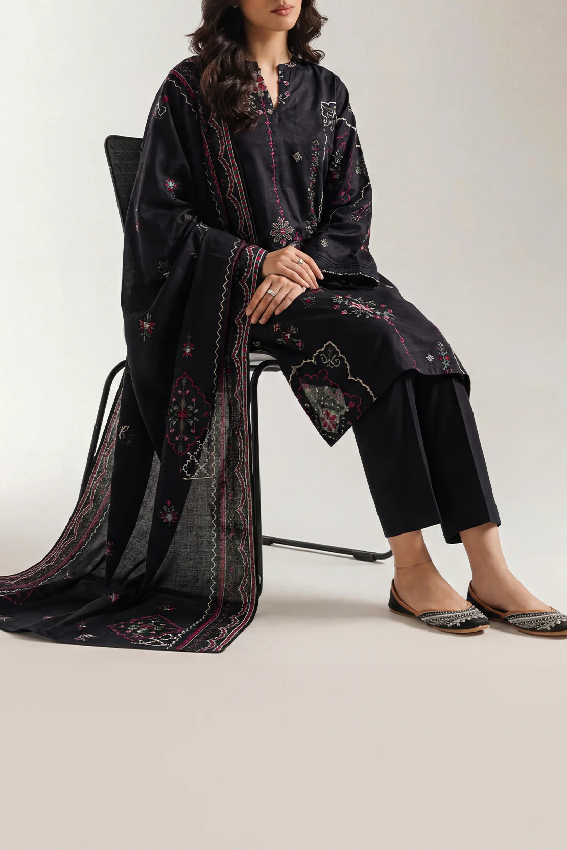 Unstitched Printed Lawn 3 Piece